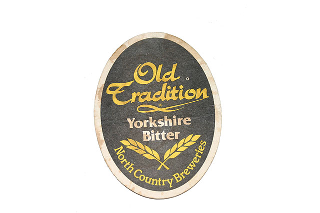 Beermats Old Tradition Yorkshire Bitter beermat North Country Breweries
