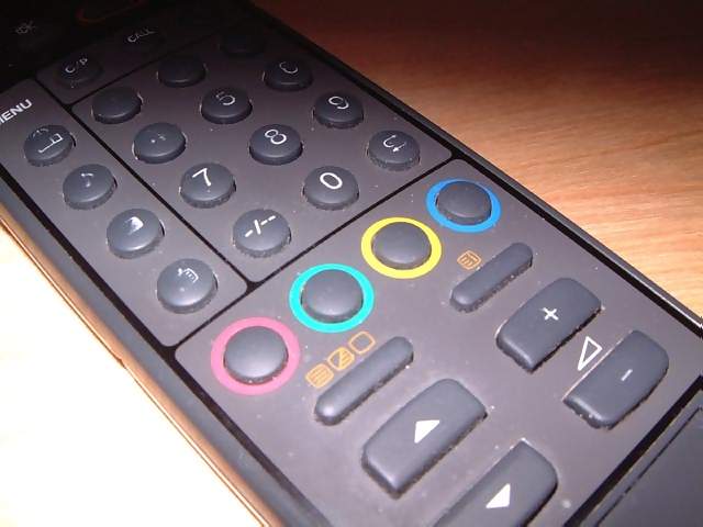 Household Battered TV Television remote control unit