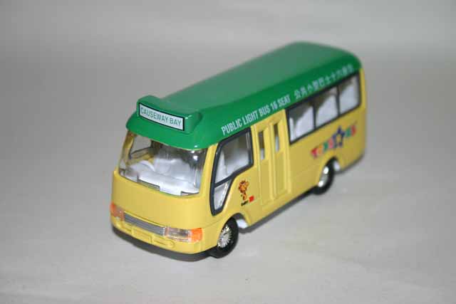 Models Hong Kong 16 seat public light bus with Causeway Bay destination plate and ToysRUs Livery