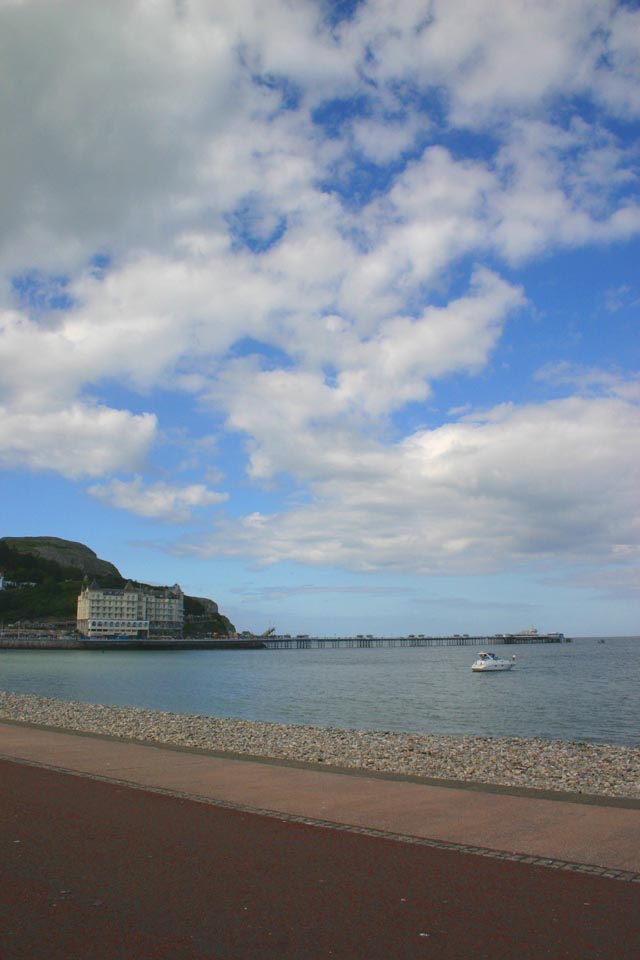 Views View of Llandudno promenade looking towards the Great Orme